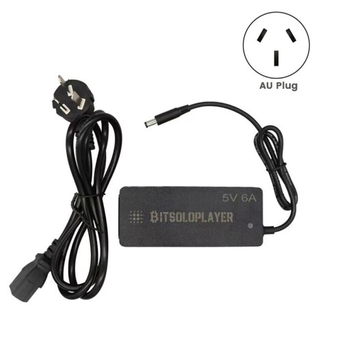 For Bitaxe 5V 6A 30W  Power Supply Adapter for Bitaxe Max,Ultra,Gamma,Nerdaxe Power Adapter AU PLUG 1