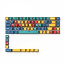 Comic Keycaps EVA01 BOW- Profile PBT Dye-Sub 78 Keys for Mechanical Gaming Keyboard 61/61/63/64/68 Layouts D