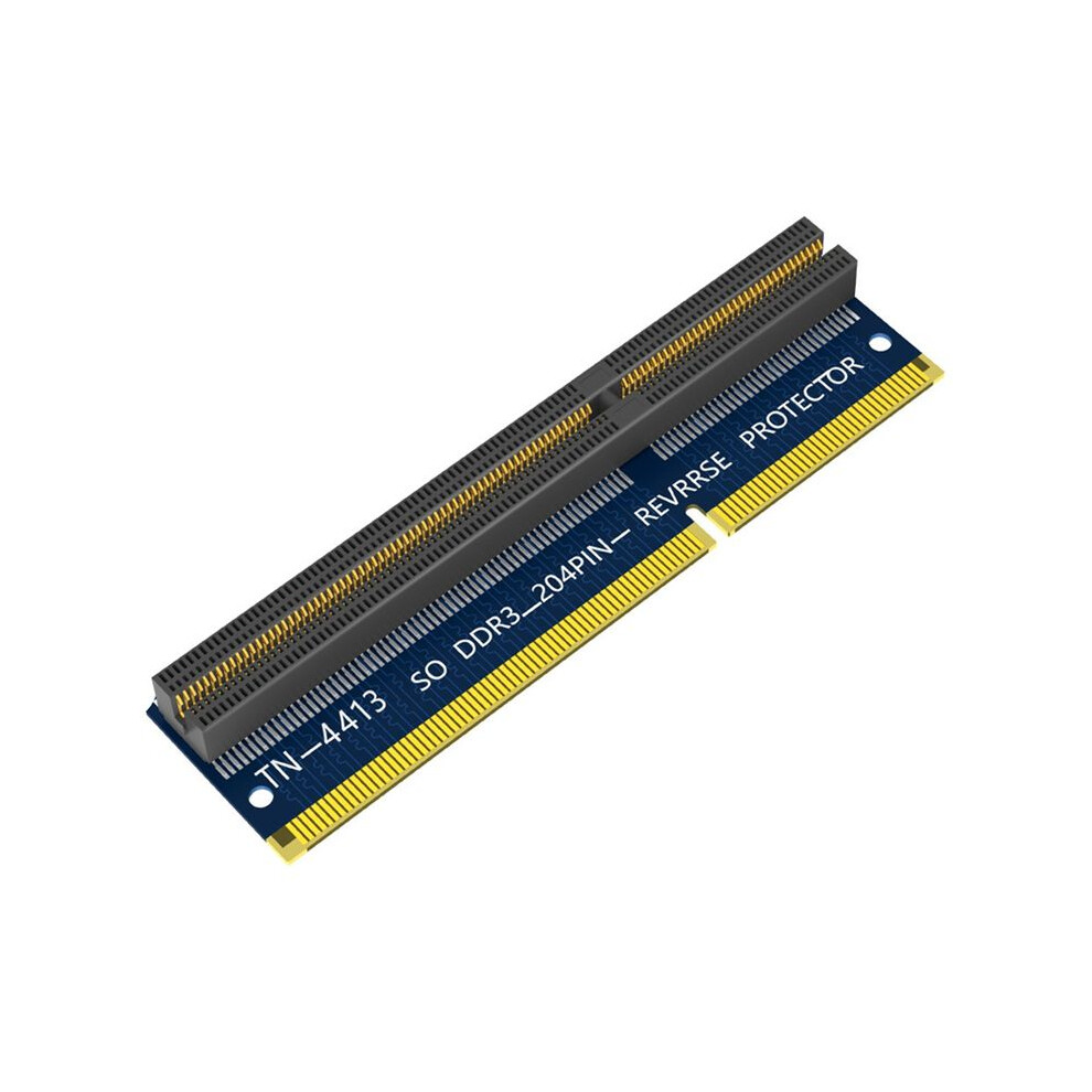 Photos - RAM DDR3 Reverse Adapter Card 204Pin 260Pin Standard Slot Memory Tester Standard Adapter for PC Laptop