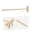 Mini Zen Garden Rake Set for Precise Sand Patterning, Small Sand Rake Tool for Desktop Relaxation Decor 4