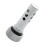 Computer PC Water Cooler Fitting Water Cooling Tank Bubble Prevent Multifunction Hand Tighten for Computer Silver 4