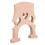 Maple Cello Bridge 1/2 Size Replacement for Student Cellos, Durable Maple Craftsmanship and Clearer Tone 1