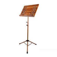 Adjustable Wooden Music Stand with Foldable Tripod Base, Height Up to 70.8 Inches for Guitar and Violin