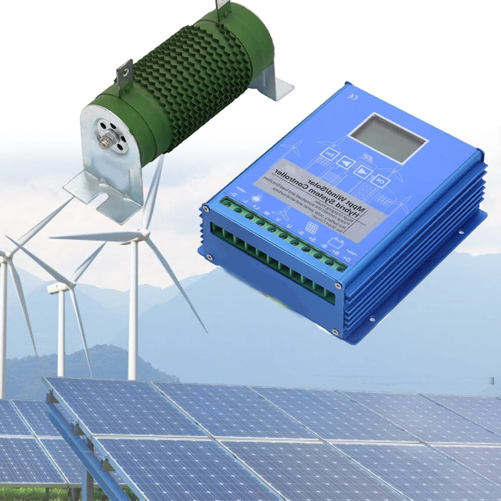 Mppt Wind Solar Hybrid Charge Controller 24V 1000W Efficiency For Wind Turbine And Solar Panel 9310869814153