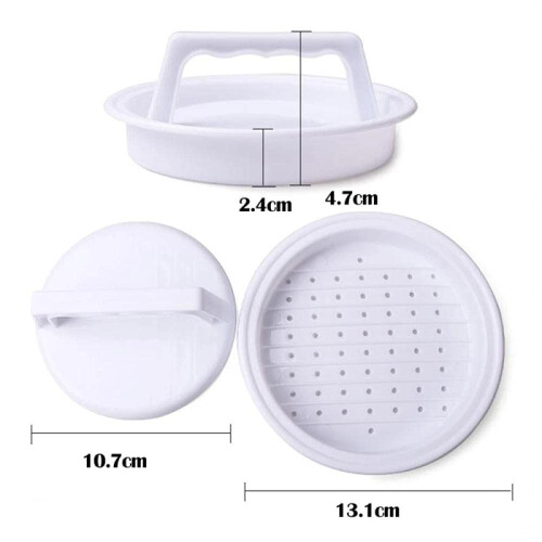 Burger Press Stuffed Burger Maker for Grilling BBQ, EasyClean Patty Mould with Uniform Shape 1
