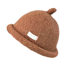 Beanies Hat Adjustable Casual Hat Docker Cap for-caramel color