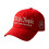 Ergonomic Cotton Baseball Cap With Emblem Suitable For-Red 1