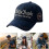 Ergonomic Cotton Baseball Cap With Emblem Suitable For-Red 3