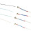 Violin Strings Set Full Set Nickel Wound Nylon Core Ball End Clear Balanced Tone for Beginners 4
