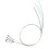 Violin Strings Set Full Set Nickel Wound Nylon Core Ball End Clear Balanced Tone for Beginners 5