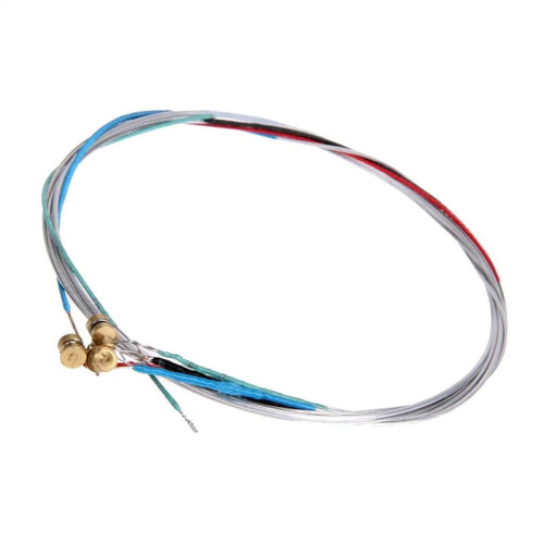 4/4 Violin String Set with Durable Steel Core, Clear Warm Tone, Easy Installation, Medium Tension