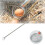 Egg Picker Tool Stainless Steel Long Handle Nut Gathering Tool with Ergonomic Grip for Farm Use (1pcs) 1