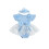 (12-18 Months, Blue) Completo estivo per per capelli. 1
