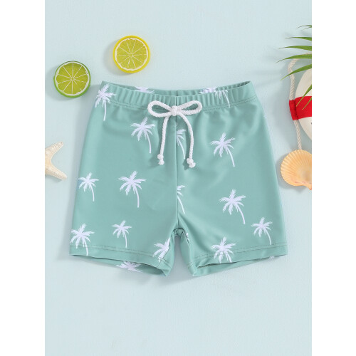 (12-18 Months, Peacock Green) Σορτς μαγιό για το καλοκαίρι 1