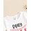 (3-6 Months, White) Sommeroutfit für Kleinkinder: mit Buchstaben. 6
