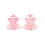 (6-12 Months, Pink) Completo estivo per per capelli. 4