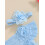 (12-18 Months, Blue) Completo estivo per per capelli. 9