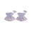 (3-6 Months, Purple) Completo estivo per per capelli. 10