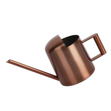 Stainless Steel Watering Can with Long Reach Spout for Precise Indoor and Outdoor Plant Care, Bronze