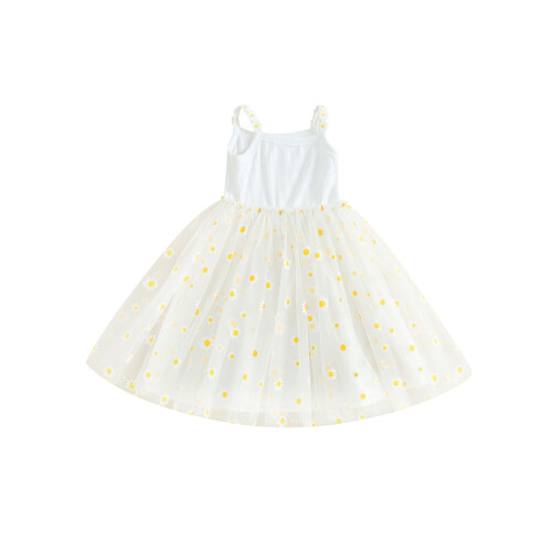 (12-18 Months, White) Robe d'été bébé Vêtements mignons.