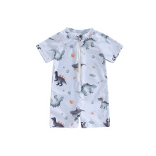 (12-18 Months, Gray) Traje de baño protección erupciones.