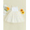 (12-18 Months, White) Robe d'été bébé Vêtements mignons. 2
