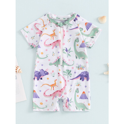 (12-18 Months, White) Ολόσωμο μαγιό με και νήπια 2