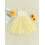 (6-9 Months, Yellow) Robe d'été bébé Vêtements mignons. 2