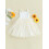 (9-12 Months, White) Robe d'été bébé Vêtements mignons. 3