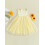 (6-9 Months, Yellow) Robe d'été bébé Vêtements mignons. 3