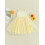 (3-4 Years, Yellow) Robe d'été bébé Vêtements mignons. 5