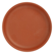 10 Inch Round Ceramic Plant Saucer Waterproof Base Protection Flower Pot Tray for Indoor Outdoor Use