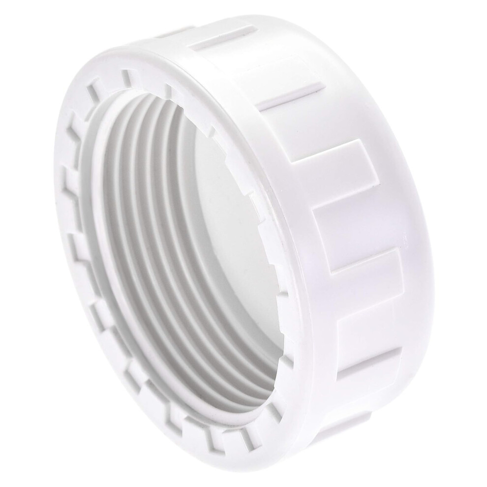 32Mm White Pvc Pipe Cap Leakproof Female Threaded End For Plumbing And Irrigation Systems 9073542838111