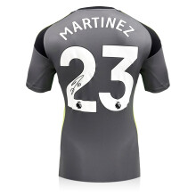 Emi Martinez Signed Aston Villa 2025-26 Goalkeeper Football Shirt