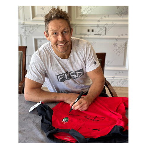 Jonny Wilkinson Signed Toulon Rugby Shirt. Icon Frame 1