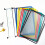 Wall Mount Display Rack A4 with 10 DoubleSided Panels, Durable Metal Support, Fast Document Access 5