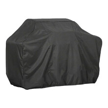 Heavy Duty Waterproof BBQ Grill Cover, Large Black Weather Resistant Oxford Cloth Outdoor Cover 74.8x27.95x46.06 Inches