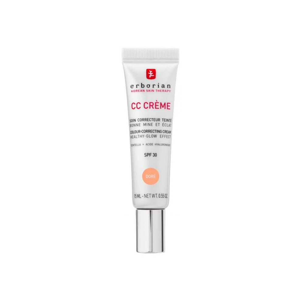 Erborian Cream/Golden Finish- Cc With Centella Spf 30 15 Ml (Shade: Golden)