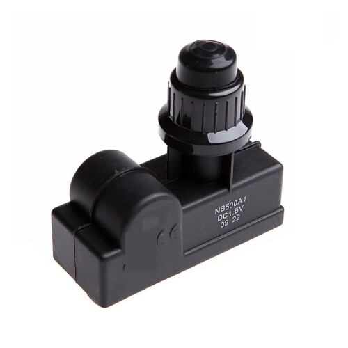 Gas Grill Igniter AA Battery Push Button Ignitor Replacement with Fast Ignition Easy Installation Black