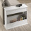 Seconique Stratford Sofa End Table - White 2
