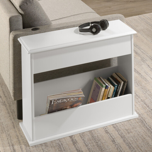 Seconique Stratford Sofa End Table - White 1