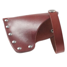 Leather Axe Sheath Hatchet Head Cover with Secure Blade Protection for Camping Outdoor