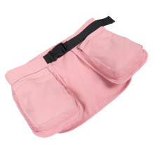 Pink Waist Tool Pouch with MultiPocket Organization, Adjustable Strap and Zippered Compartments for Work