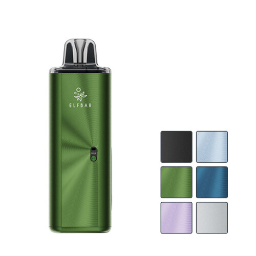 (Cyan) Elf Bar Elfx Mega Pod Kit 1