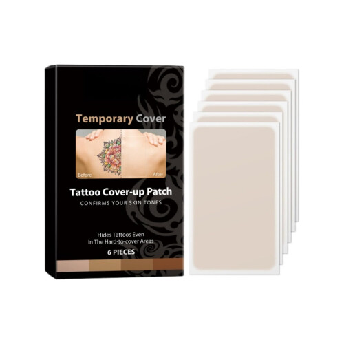 6PCS Concealer Sticker, Breathable Ultra Thin Skin Protection Patch for All Day Discreet Coverage