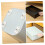 8pcs Self Adhesive Caster Wheels for Storage Boxes, Smooth Rolling Stick On Casters for Home Use 5