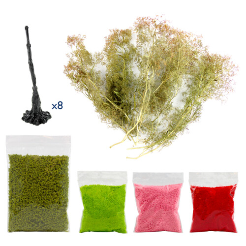 WWScenics Spring Realistic Tree Making Kit  Model Rail Scenics LF-059