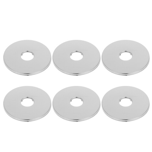 6Stk Duscharm Rosette Badezimmer Rohr Abdeckplatte