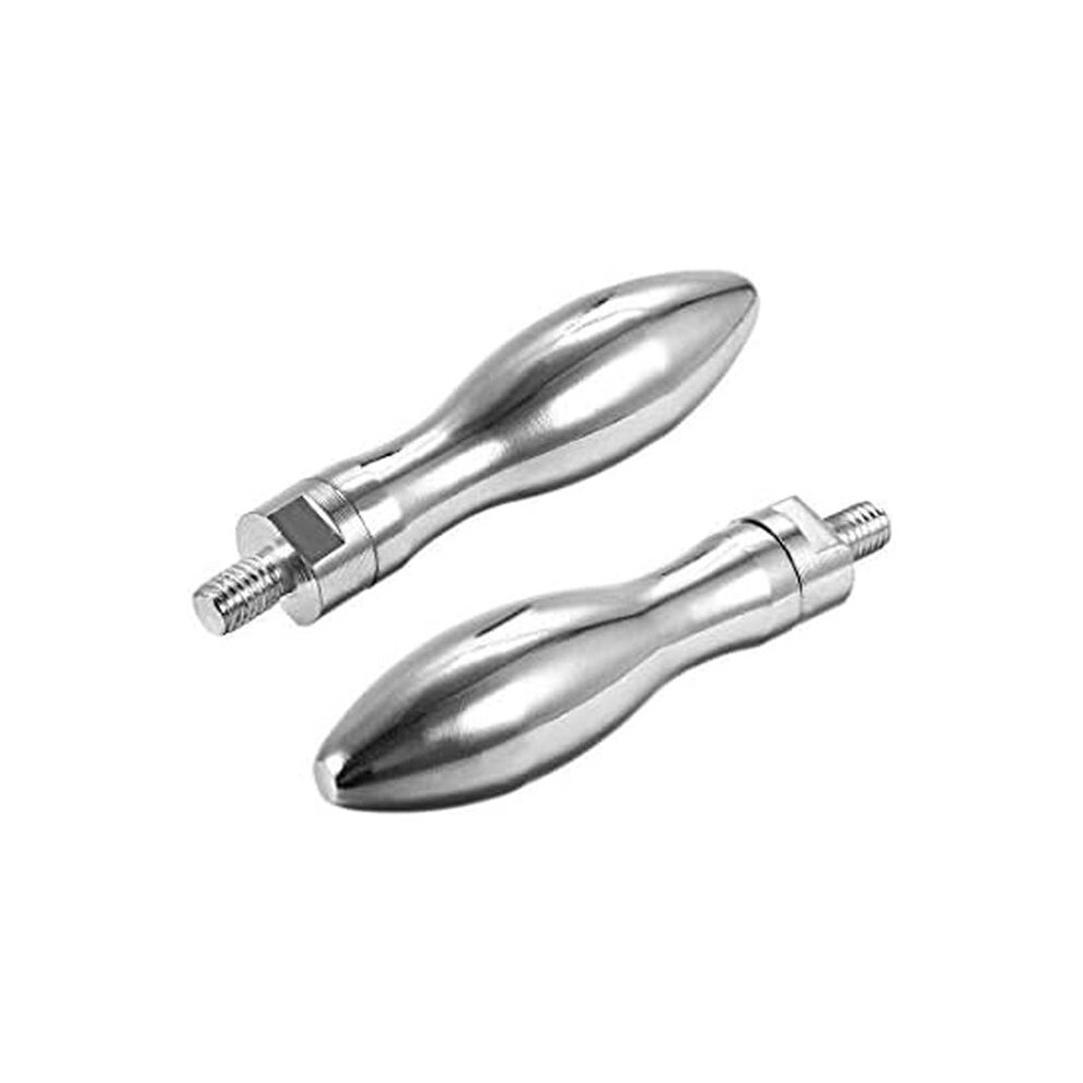 Clamping Handles Screw Knobs Handle M10 X 12Mm Threaded Steel Revolving Handle Grip,2Pcs 6032993232520