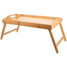 Folding Wooden Table for Camping and Home Use, Portable Lightweight Desk with Durable Smooth Surface
